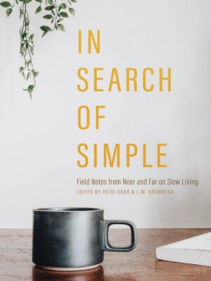 cover image of In Search of  Simple